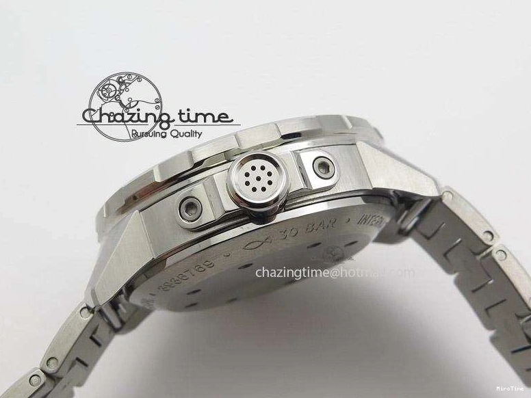 MIROTIME 0520 Classic Aquatimer Chrono IW376803 V6F 1:1 Best Edition Black Dial On SS Bracelet A 7361